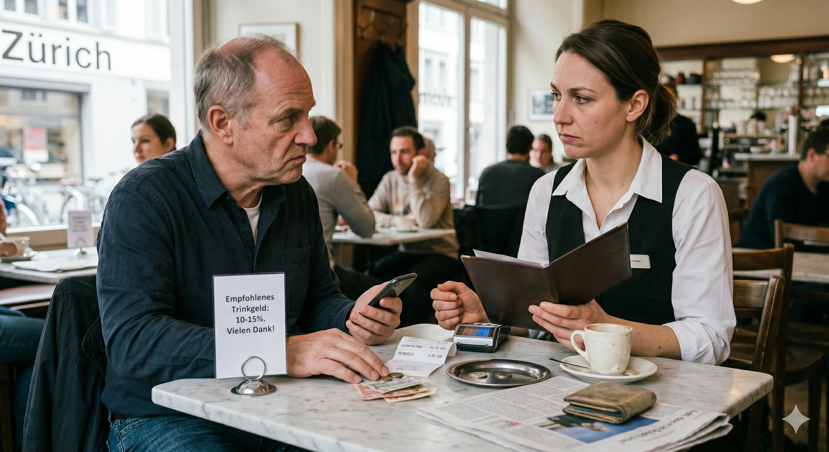 Der Trinkgeld-Verweigerer